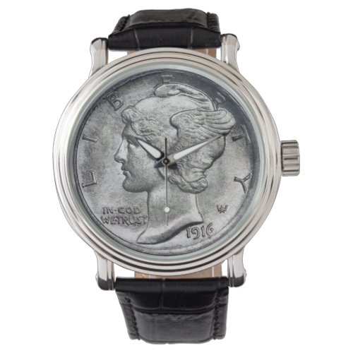 Mercury Dime Watch