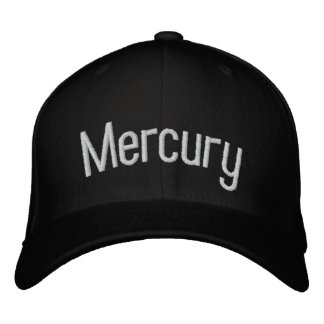 Mercury Embroidered Baseball Cap