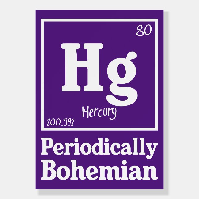 Mercury Foam Board (Front)