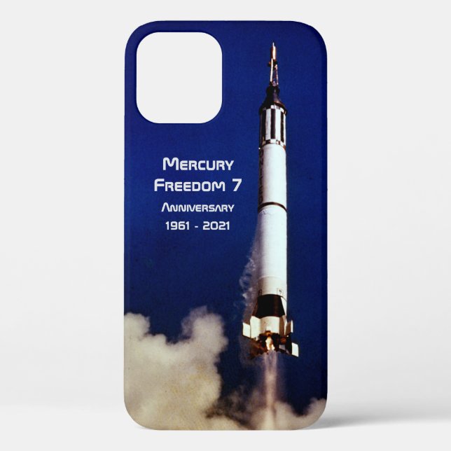 Mercury Freedom 7 -  60th Anniversary Case-Mate iPhone Case (Back)
