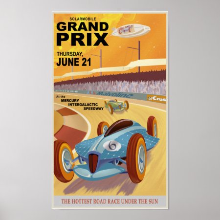 Mercury Grand Prix Poster