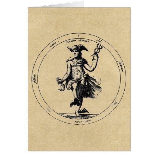 Mercury - Hermes messenger of the gods Cards (Front)