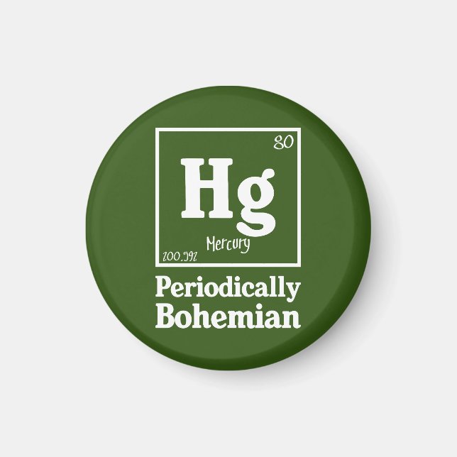 Mercury Magnet (Front)