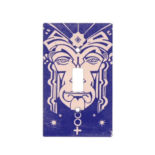 Mercury Messenger of Gods Greek Mythology Blue Light Switch Cover