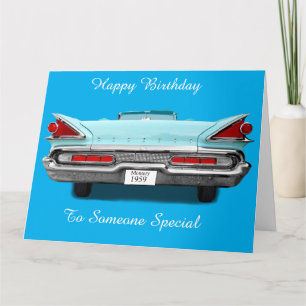 Mercury Monterey 1959 Card