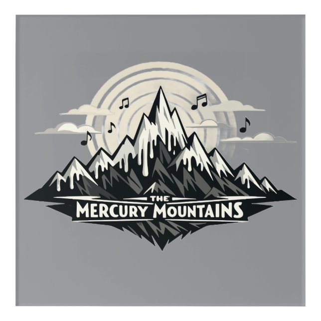 Mercury mountain  acrylic print (Front)