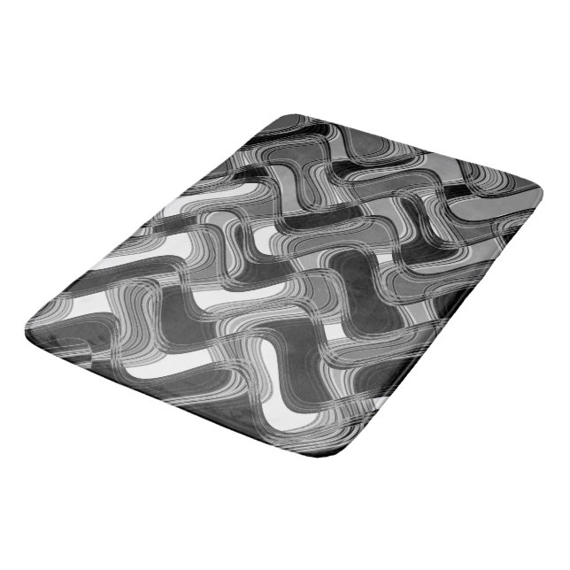 Mercury & Sable Bath Mat (Angled)