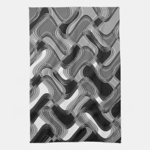 Mercury & Sable Kitchen Towel by Artist C.L. Brown