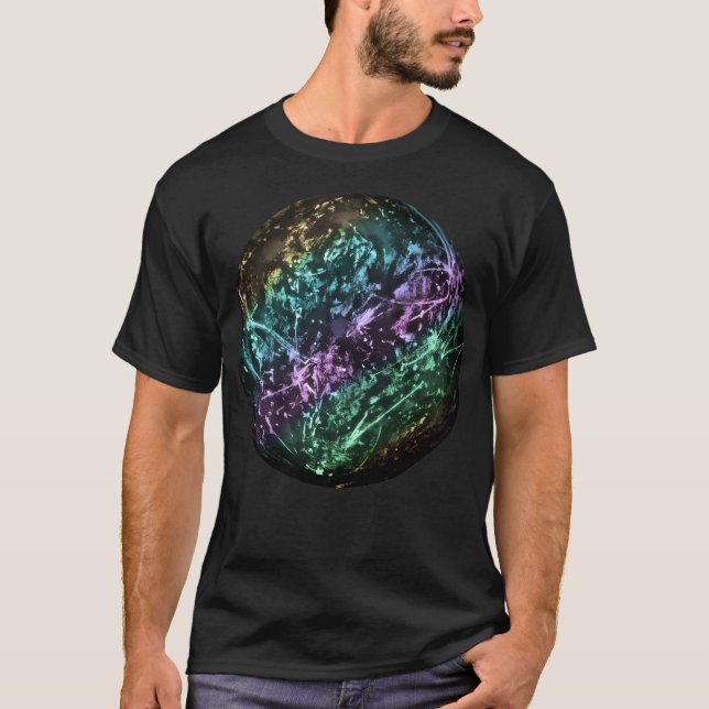 Mercury Solar System Design T-Shirt (Front)