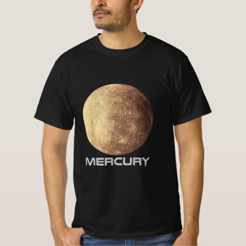 Mercury  Solar System Planet  T_Shirt