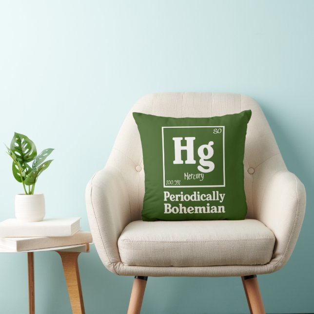 Mercury Throw Pillow (Chair)