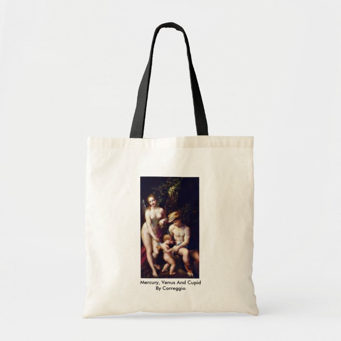 Mercury, Venus And Cupid By Correggio Bag