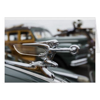Mercury Woody Hood Ornament Cards
