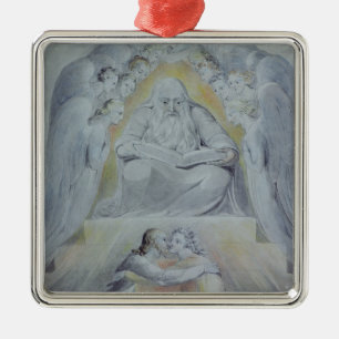 Mercy and Truth are met together Metal Ornament