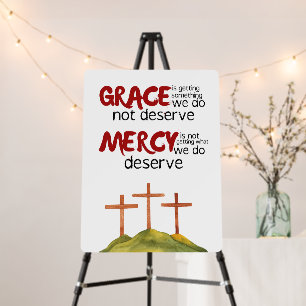 Mercy & Grace Foam Board