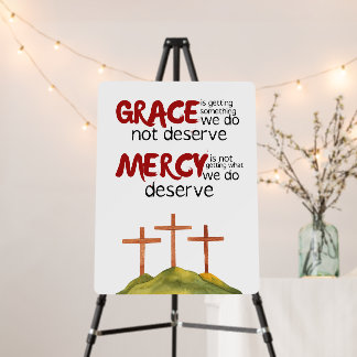 Mercy & Grace Foam  Board
