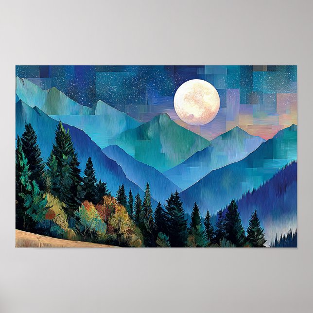 Mercy in the Night Sky Poster (Front)