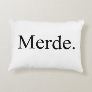 Merde pillow for ballet dancers - good luck