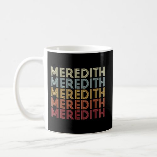 Meredith New Hampshire Meredith Nh Text Coffee Mug