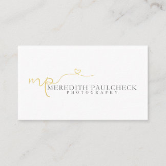 Meredith Paulcheck Photography Business Card