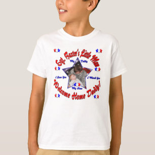 Meredith's Customized Welcome Home Daddy Shirt