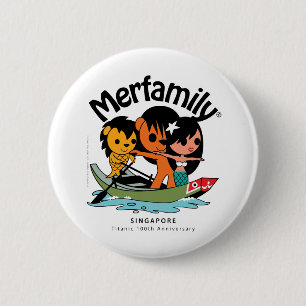 MERFAMILY® Singapore "Titanic Keepsake" Pinback Button