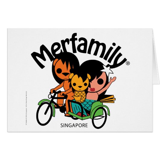 MERFAMILY® Singapore Trishaw (Front Horizontal)