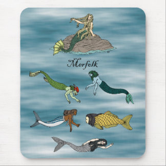 Merfolk Mouse Pad
