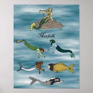 Merfolk Poster
