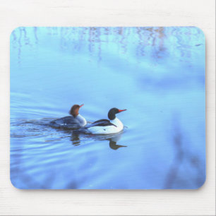 Merganser Ducks Mouse Pad
