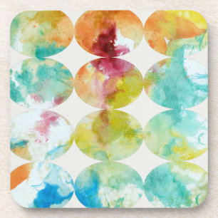 Merging Color II Drink Coaster