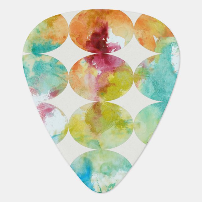 Merging Color II Guitar Pick (Front)