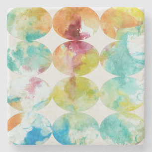 Merging Color II Stone Coaster