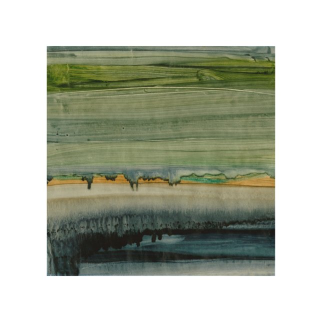 Merging II Wood Wall Decor (Front)