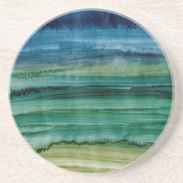 Merging IV Sandstone Coaster (Front)