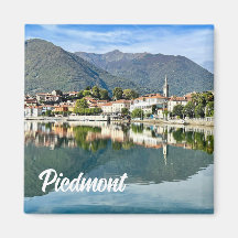 Mergozzo, Piedmont, Italy fridge magnet