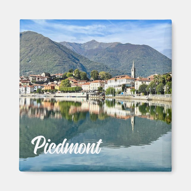 Mergozzo, Piedmont, Italy fridge magnet (Front)