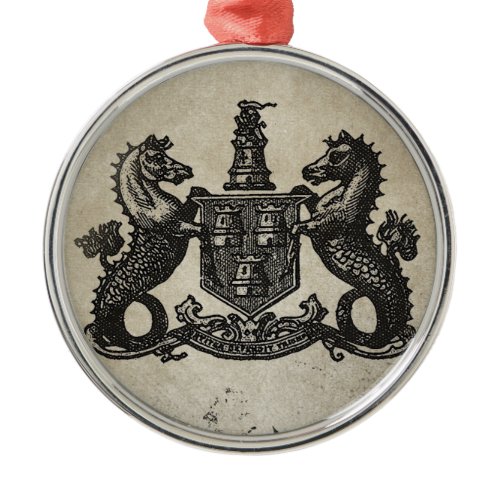 Merhorses Metal Ornament