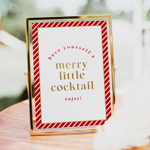 MERI Have Yourself a Merry Little Cocktail Poster
