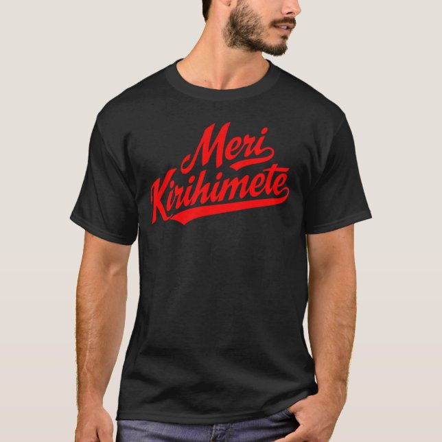 Meri Kirihimete T-Shirt (Front)