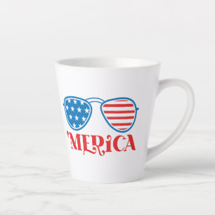 Merica 4th of July Design-32042 Latte Mug