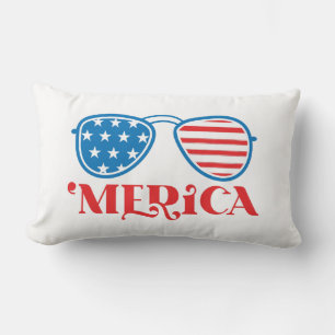 Merica 4th of July Design-32042 Lumbar Pillow