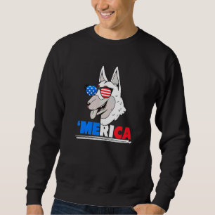 Merica Belgian Malinois Dog Sweatshirt