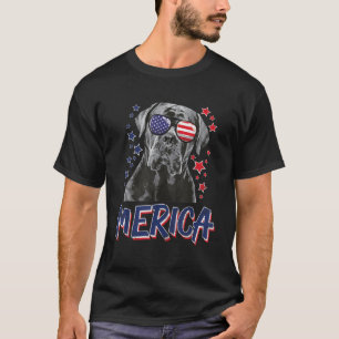 Merica Cane Corso Dog 4th Of July USA Gift T-Shirt
