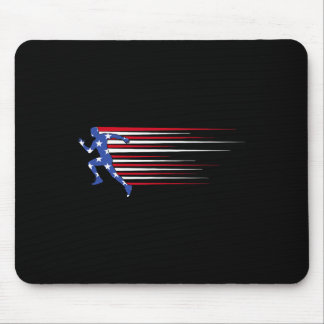 ‘merica Gorilla Flag Sungles Funny Patriotic  Mouse Pad