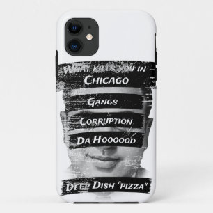 Merica Humor America USA Funny Patriotism Chicago iPhone 11 Case