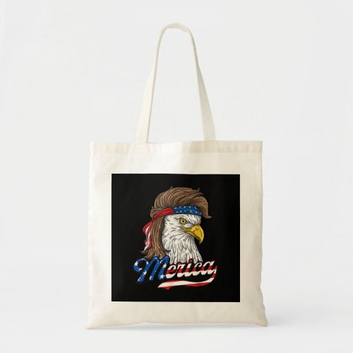 Merica _ Patriotic USA Eagle Of Freedom _ 4th of J Tote Bag