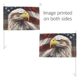 'Merica Pride Car Flag