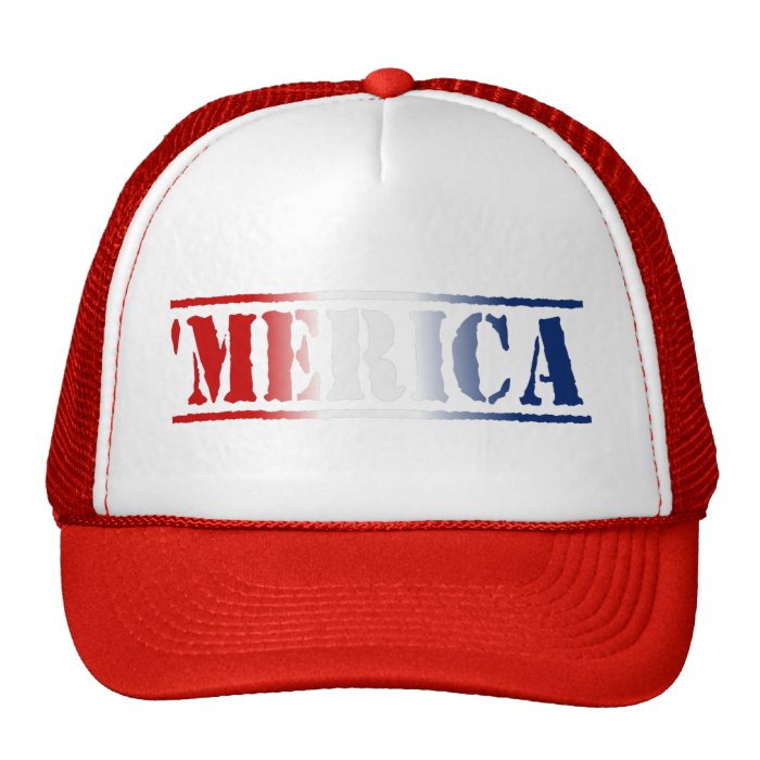 'MERICA Red White & Blue Hat