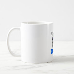 Merica Siberian Husky Dog American Flag 4th Of Jul Coffee Mug